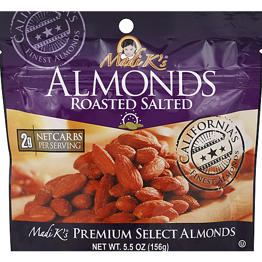 Madi K's Roasted Salted Almonds