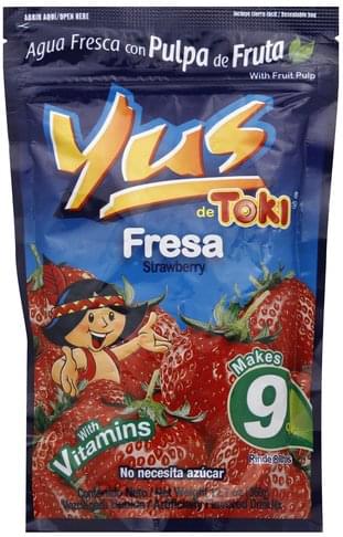 Yus de Toki Drink Mix, Strawberry 12.7 Oz