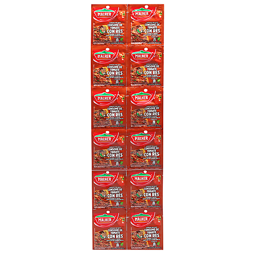 Malher Bouillon, Tomato And Beef Flavored