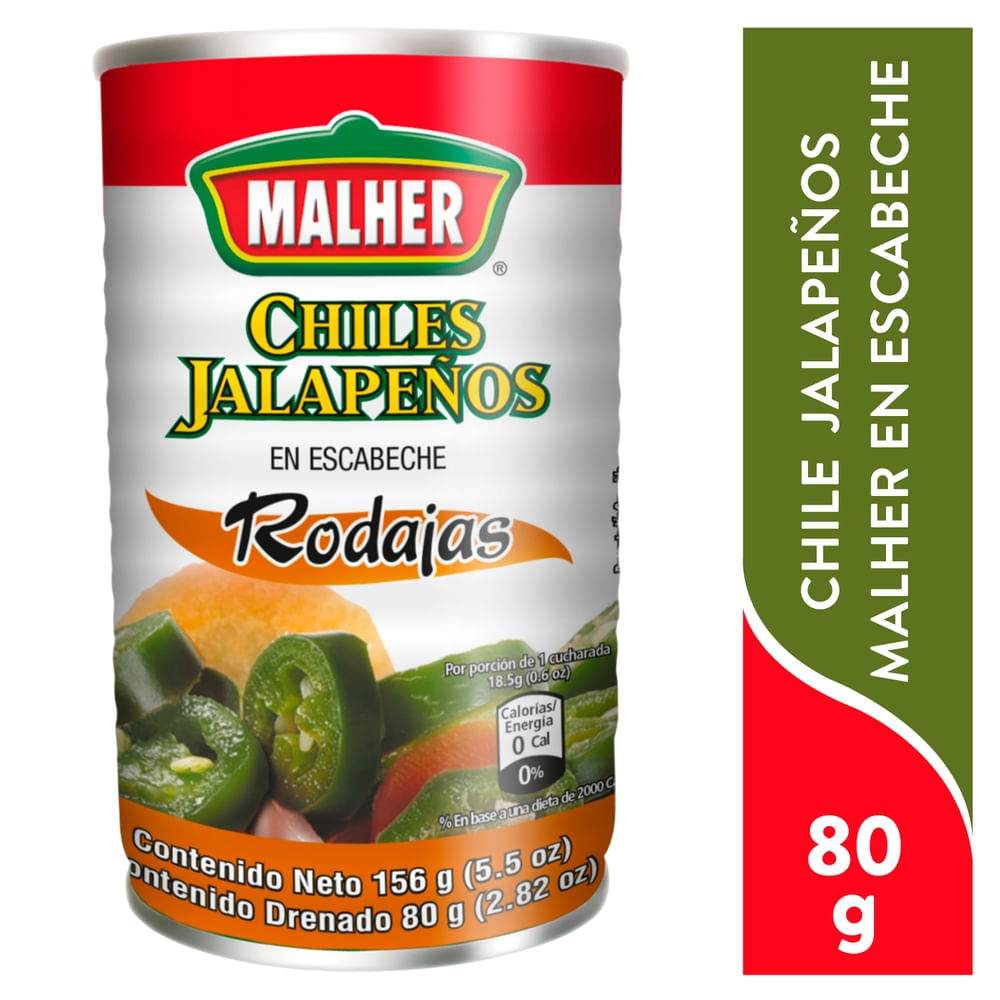 Malher Jalapeno Peppers Slices In Brine