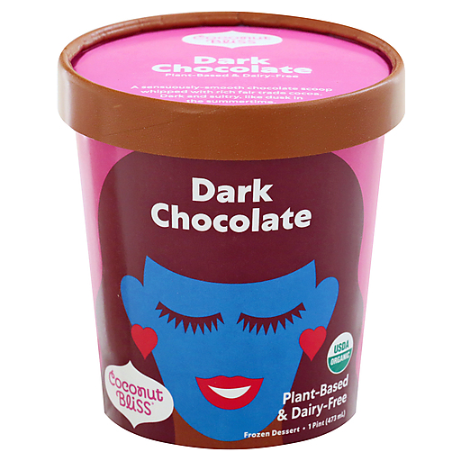 Coconut Bliss Frozen Dessert, Dark Chocolate 1 Pt