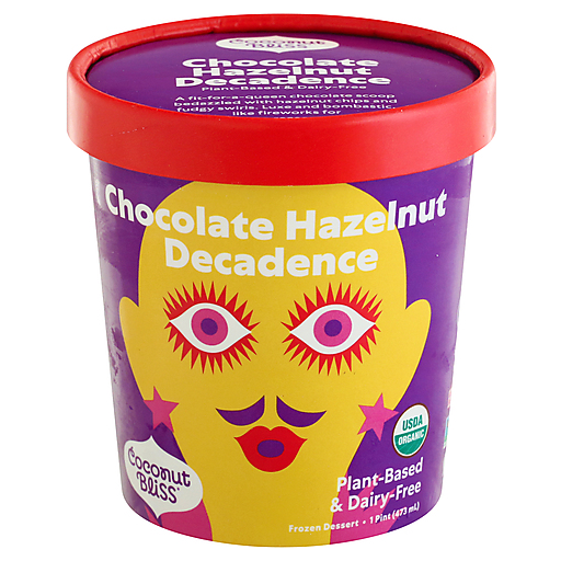 Coconut Bliss Chocolate Hazelnut Decadence Frozen Dessert 1 Pt