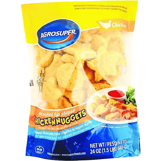 Agrosuper Fun Shaped Chcken Nuggets 1.5
