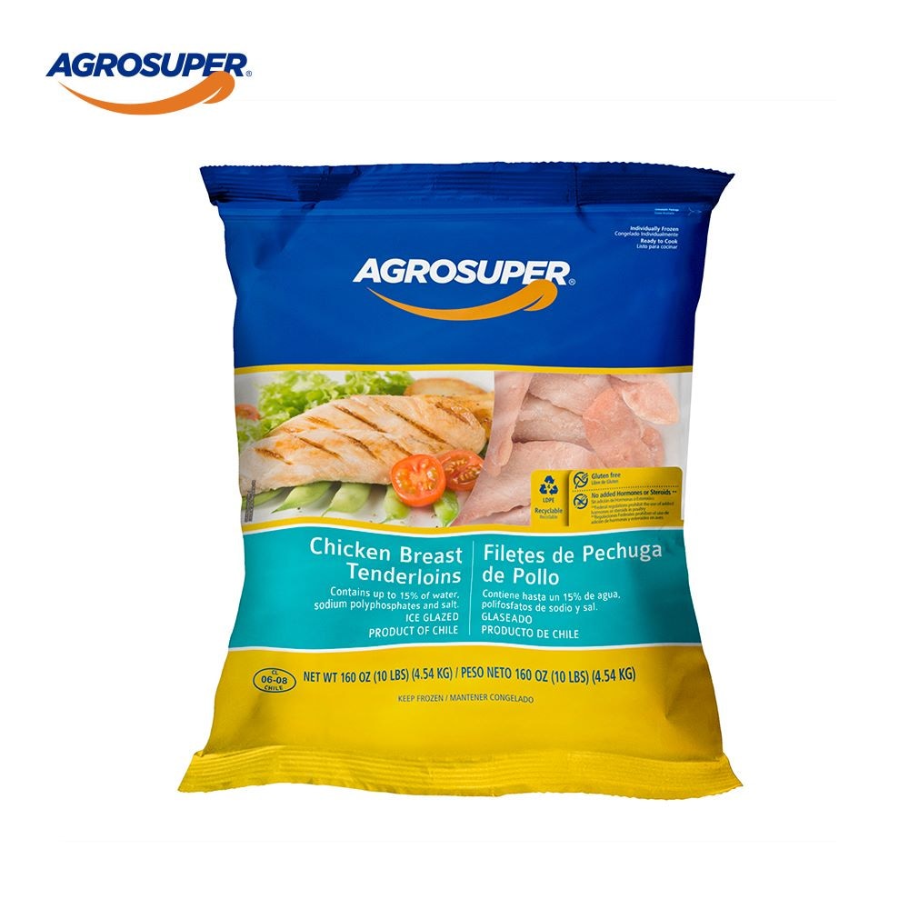 Agrosuper Frozen Raw Chicken Breast