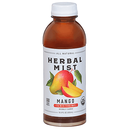 Herbal Mist Tea, Mango 16.9 Fl Oz