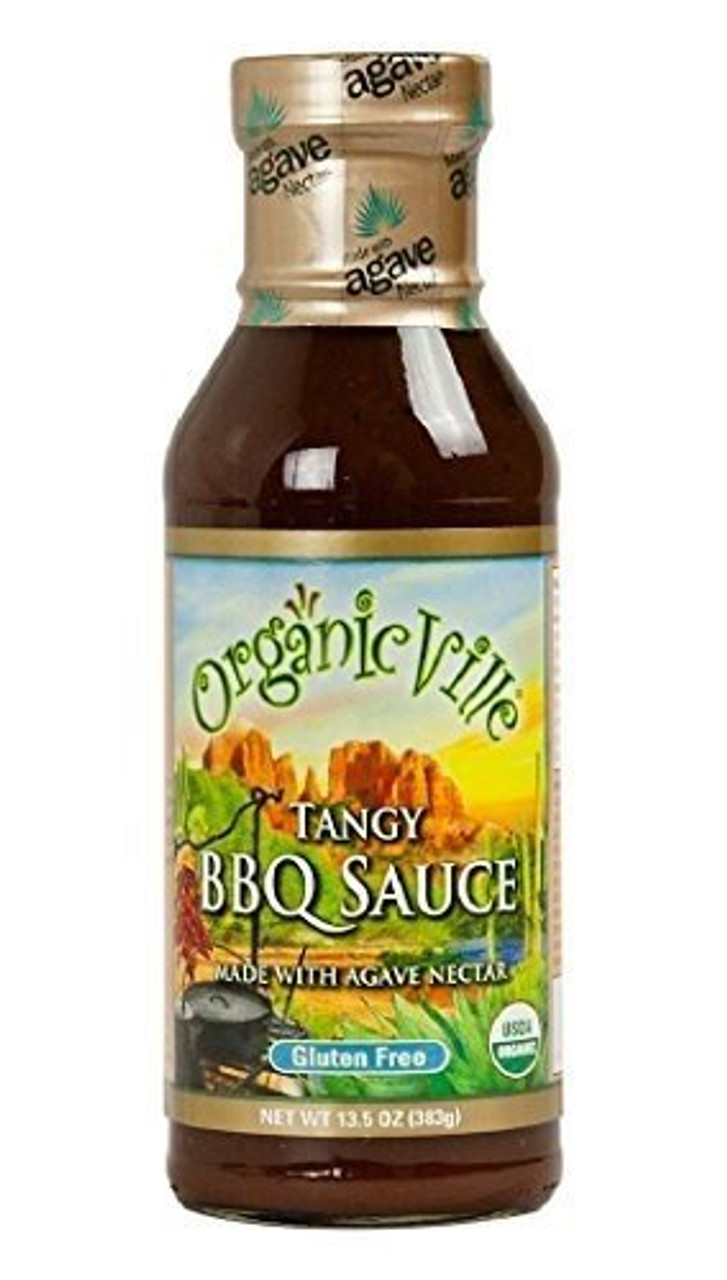 Organicville Bbq Sauce, Organic, Tangy 13.5 Oz