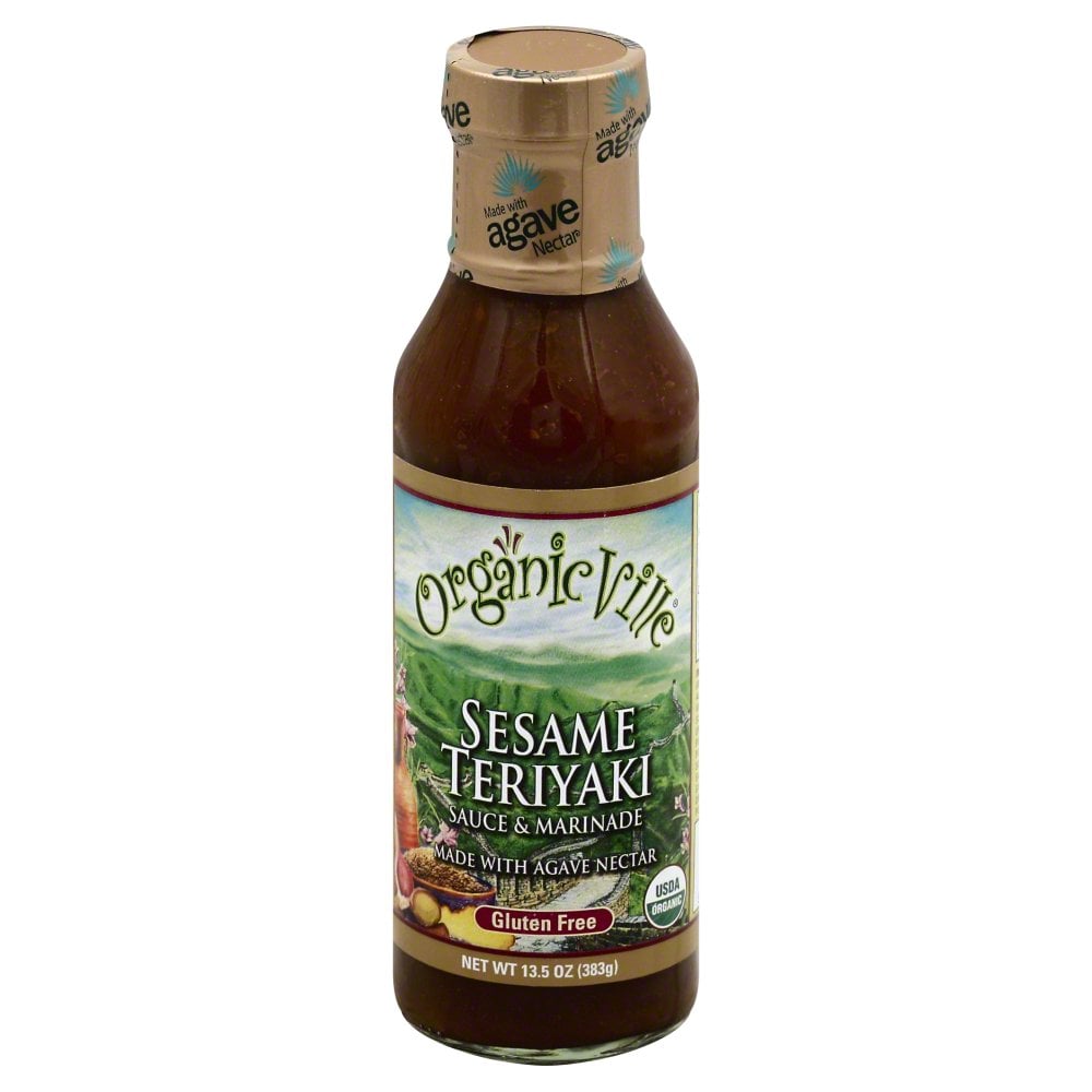 Organicville Sauce & Marinade, Sesame Teriyaki 13.5 Oz