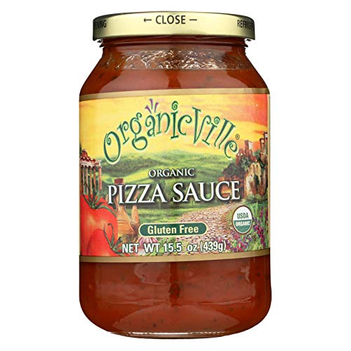 Organicville Pizza Sauce, 15.5 Oz