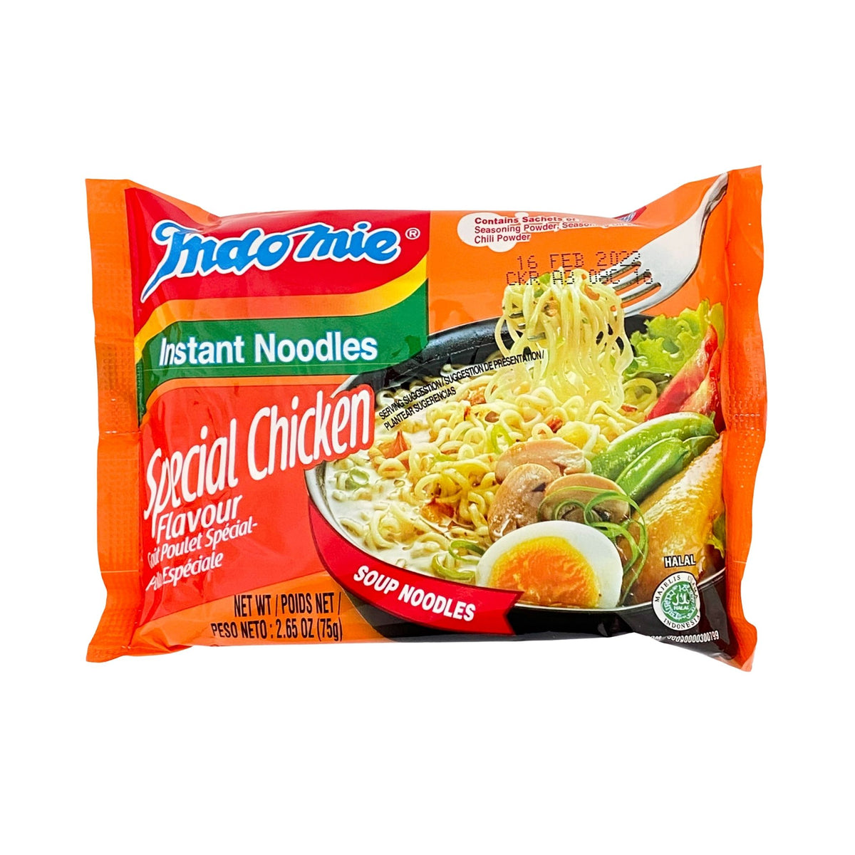 Indomie Instant Special Chicken Flavour Soup Noodles