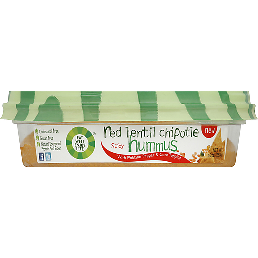 Eat Well Enjoy Life Hummus Red Lentil Chipotle 10OZ