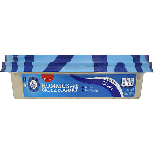 Eat Well Enjoy Life Hummus, With Greek Yogurt, Classic 10 Oz