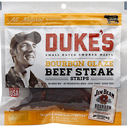 Duke's Bourbon Glaze Beef Steak Strips
