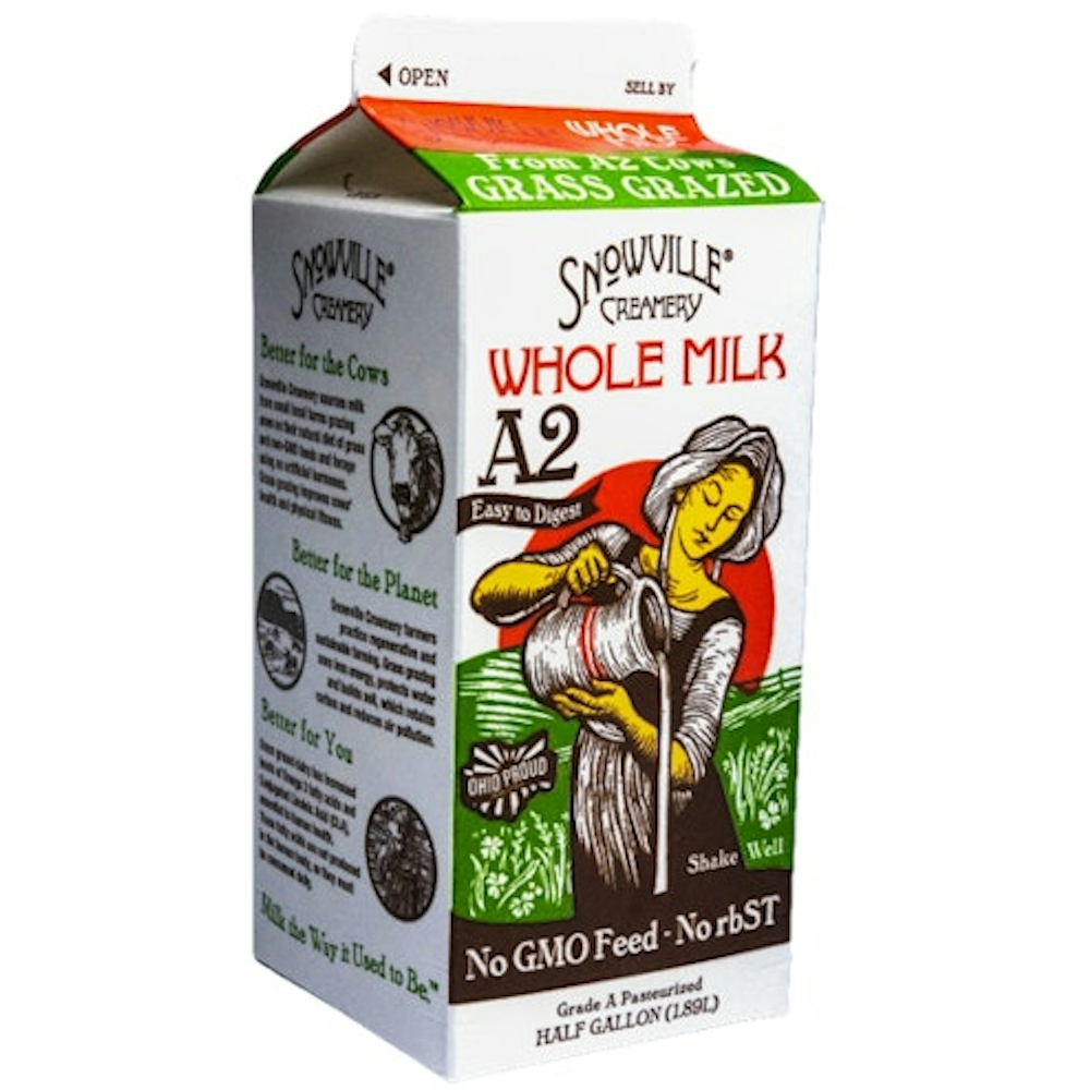 Snowville Creamery Whole Milk