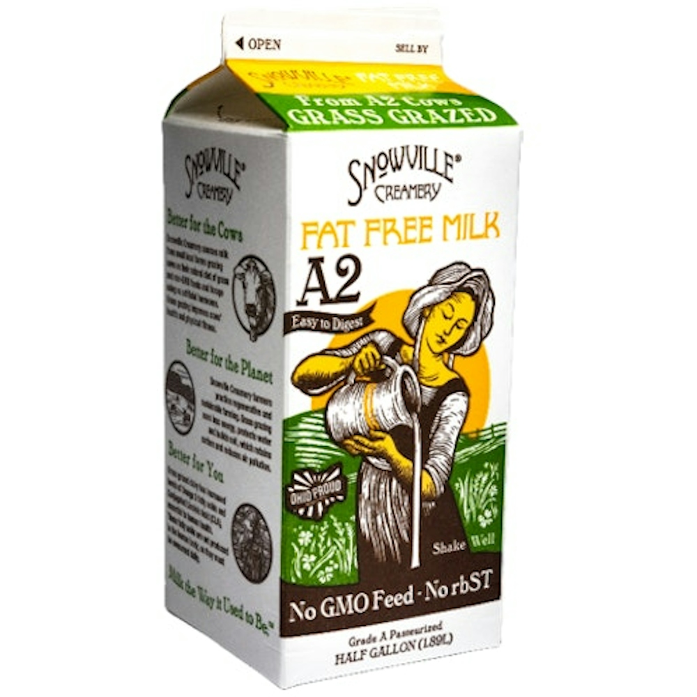 Snowville Creamery Fat Free Milk