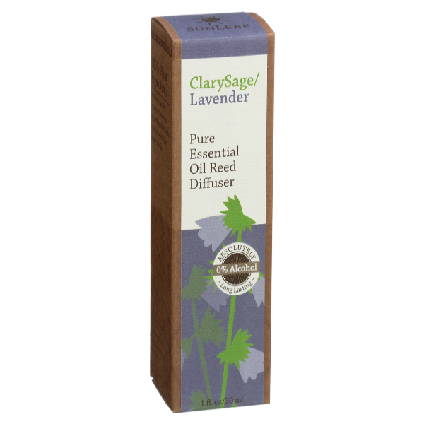 SunLeaf Clarysage & Lavender Essential Oil Reed Mini Diffuser