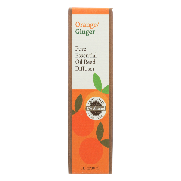 SunLeaf Orange Ginger Essential Oil Reed Mini Diffuser