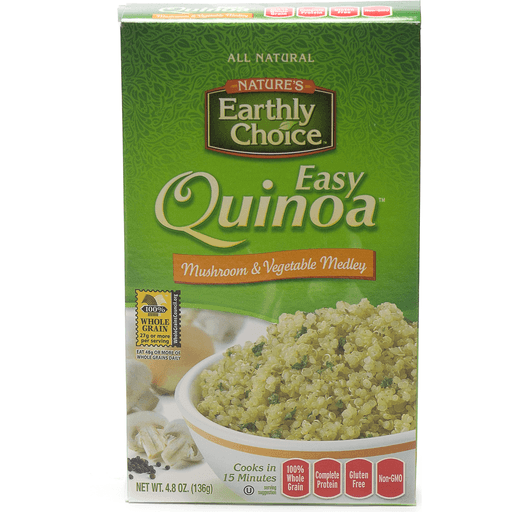 Nature's Earthly Choice Easy Quinoa Mushroom & Vegetable Medley