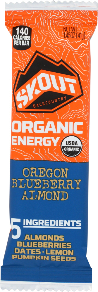 Skout Bar Trail Blueberry Almond Organic, 1.45 Oz