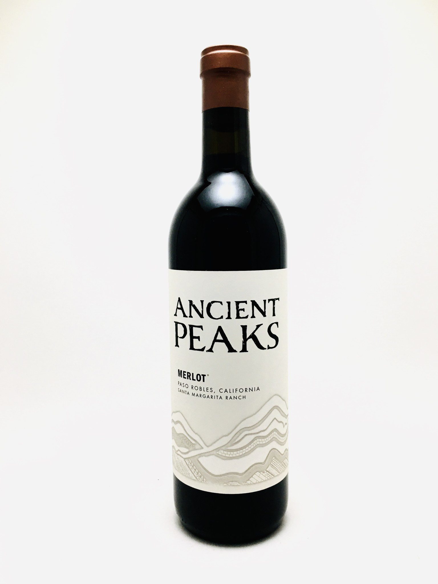 Ancient Peaks Merlot, Paso Robles California, 2017 750 Ml