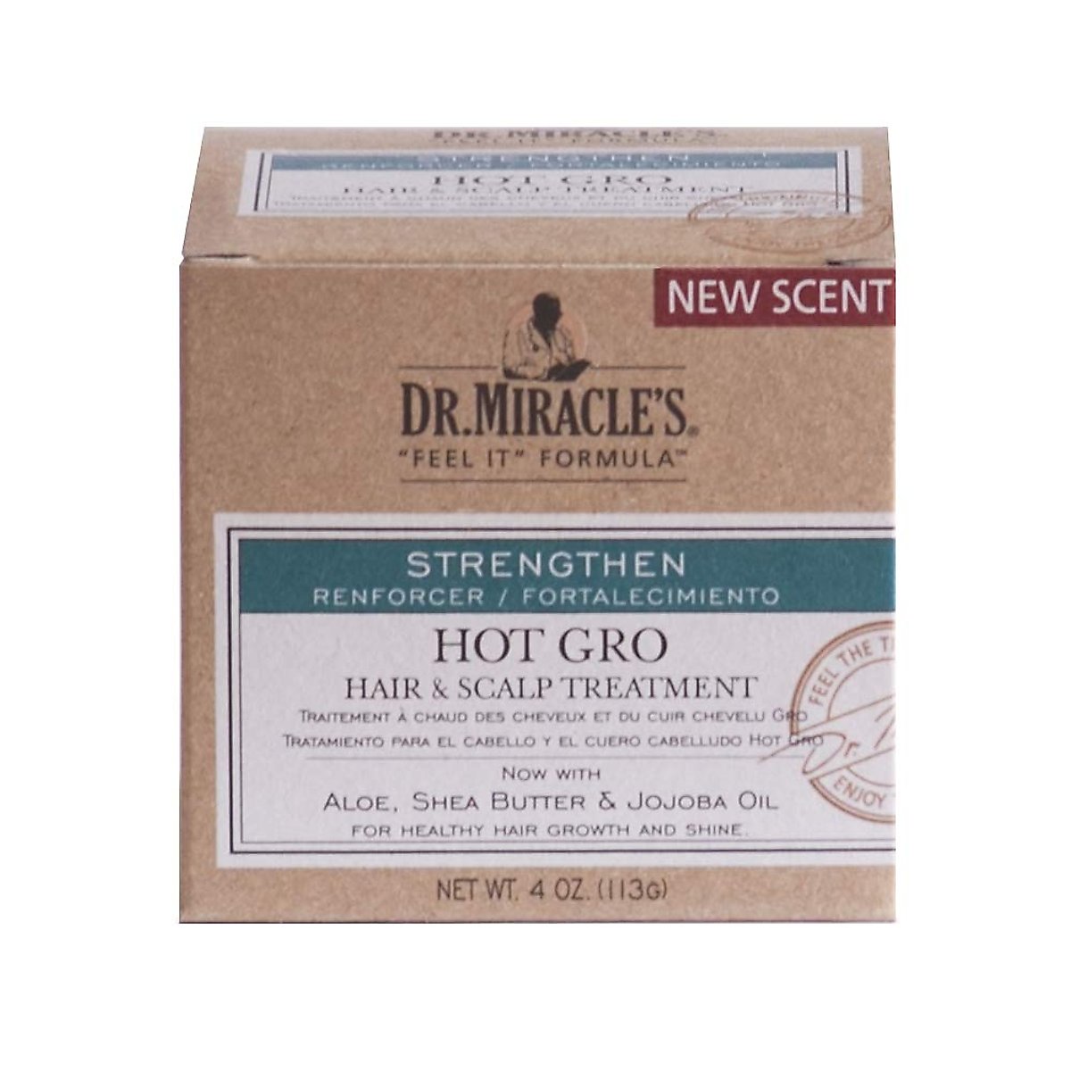 Dr. Miracle's Hair & Scalp Treatment, Hot Gro, Strengthen