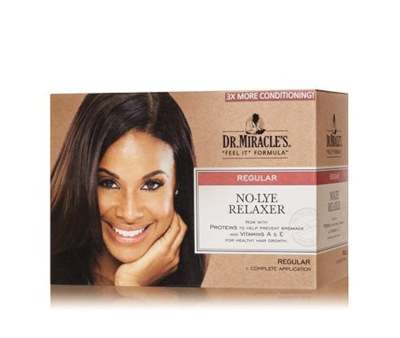 Dr. Miracle's Feel It Formula Thermalceutical Intensive No-lye Relaxer, Regular