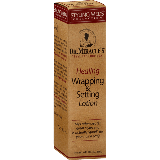 Dr miracle’s Miracles Healing Wrapping & Setting Lotion - Net Wt. 6 Fl. Oz