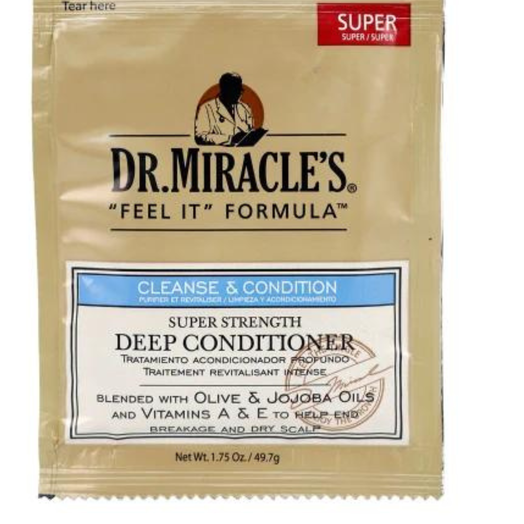 Dr. Miracle's Deep Conditioning Packet Super 1.75 Oz