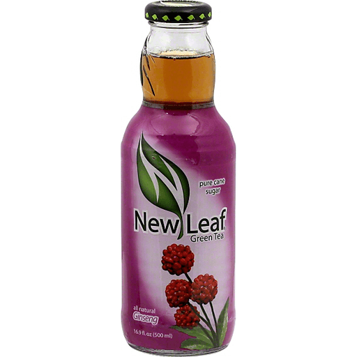 New Leaf Green Tea, Ginseng
