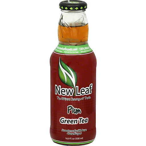 New Leaf Green Tea, Plum