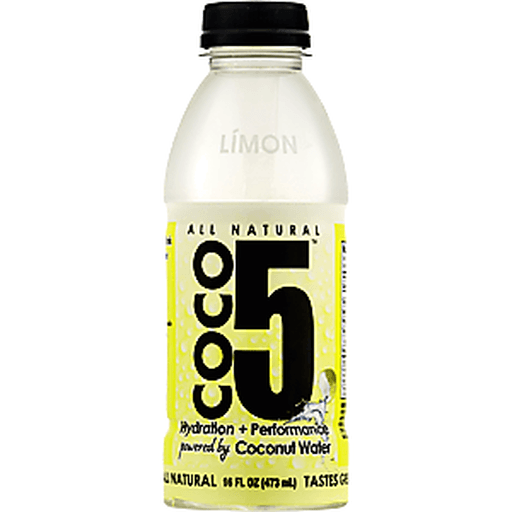Coco5 All Natural Limon Coconut Water