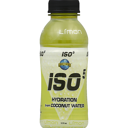 Dr Tims Hydration, From Coconut Water, Limon 12 Oz