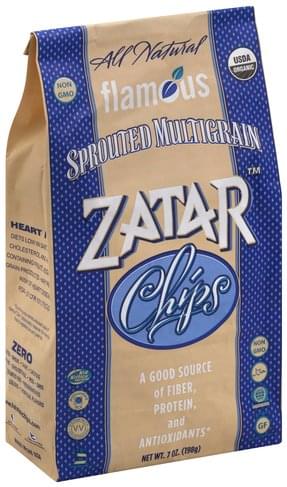 Zatar FLAMOUS: Chip Multigrain, 7 Oz