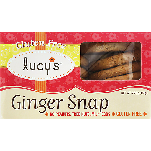Lucy's Cookies, Ginger Snap 5.5 Oz