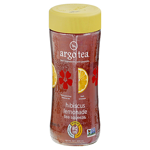 Argo Tea Squeeze, Hibiscus Lemonade 13.5 Oz
