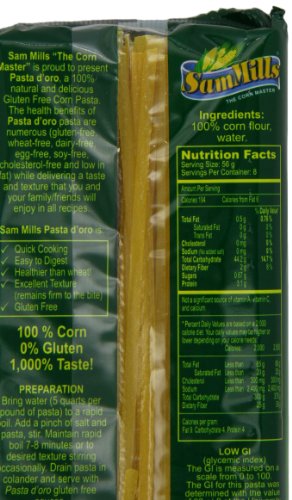 Sam Mills Pasta Doro Gluten Free Fettuccine - 16 Oz