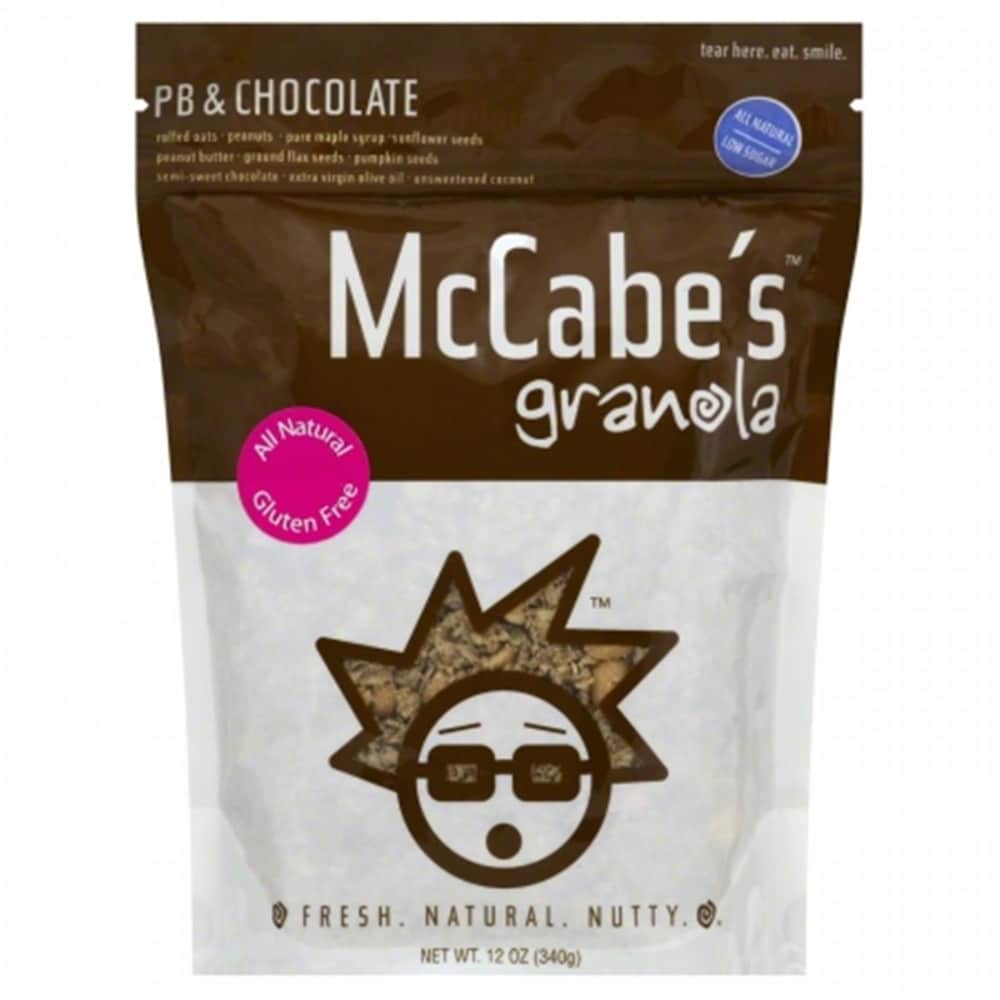 McCabe's Granola Gluten Free PB Chocolate 12 Oz