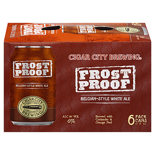 Cigar City Brewing 6 Pack Frost Proof Beer