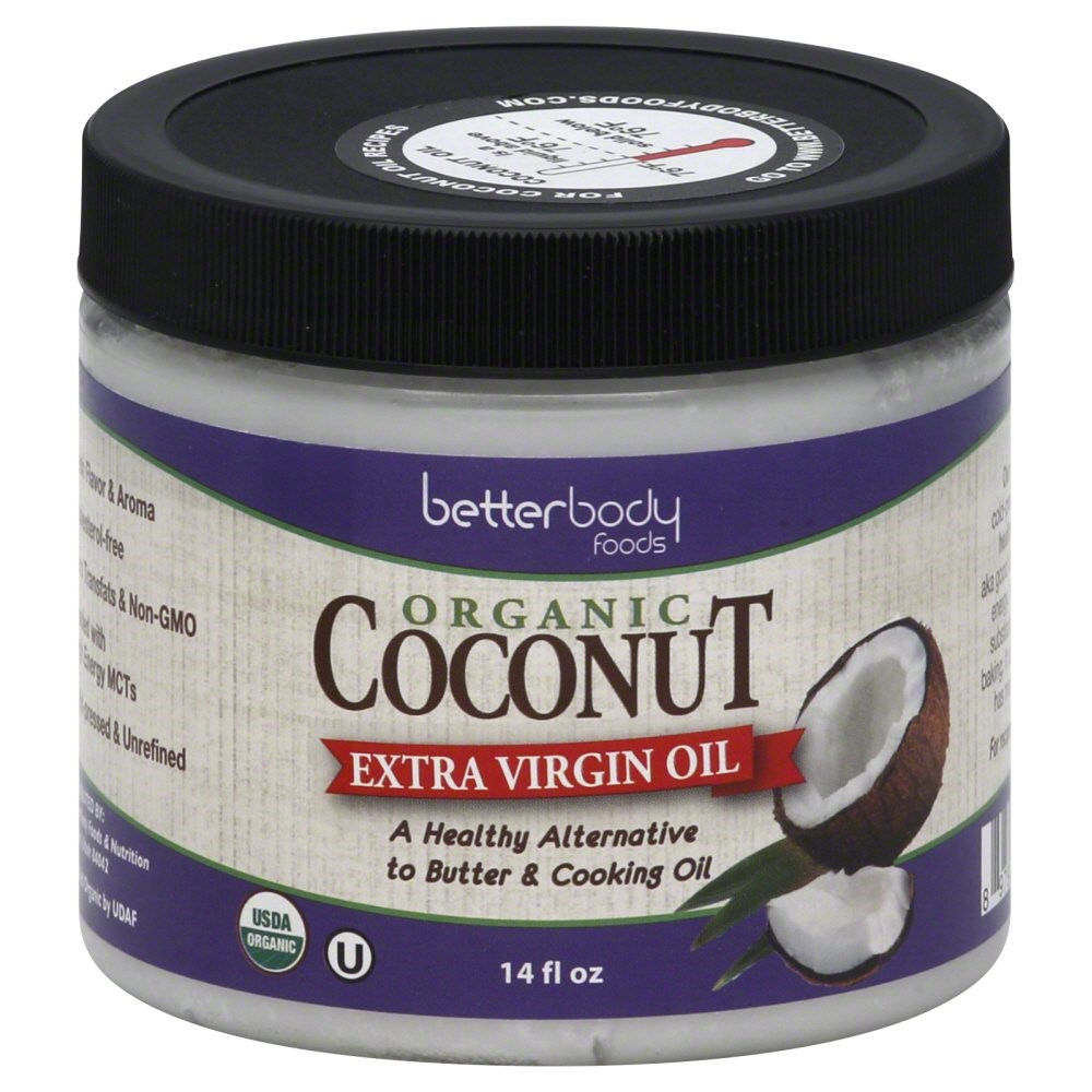 BetterBody Foods Organic Coconut Extra Virgin Oil 15.5 Fl Oz