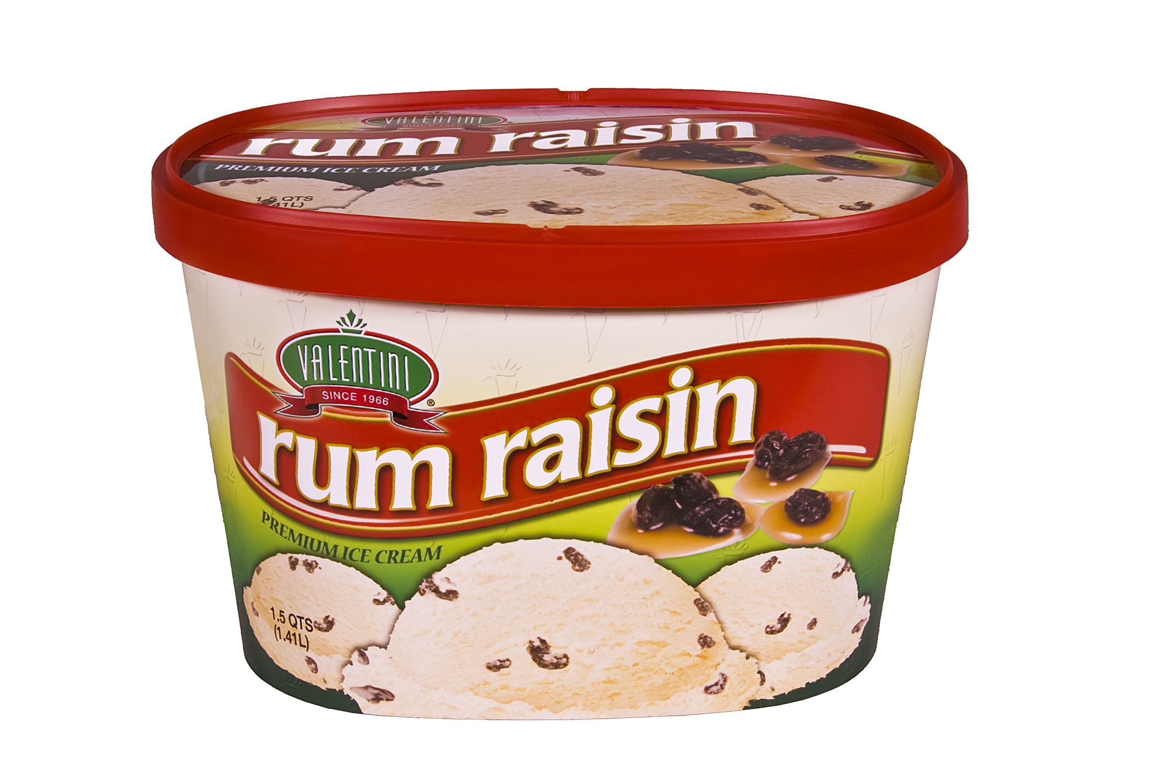 Valentini Rum Raisin Ice Cream