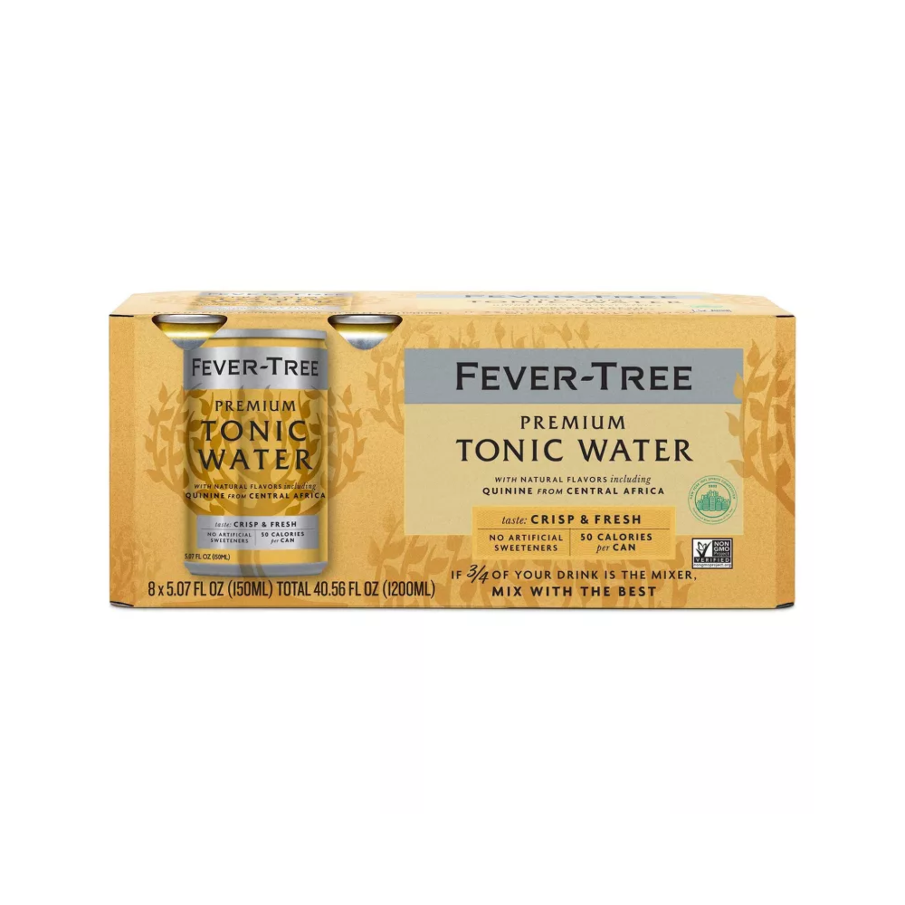 Fever Tree Premium Indian Tonic Water Bottles - 4pk/6.8 Fl Oz