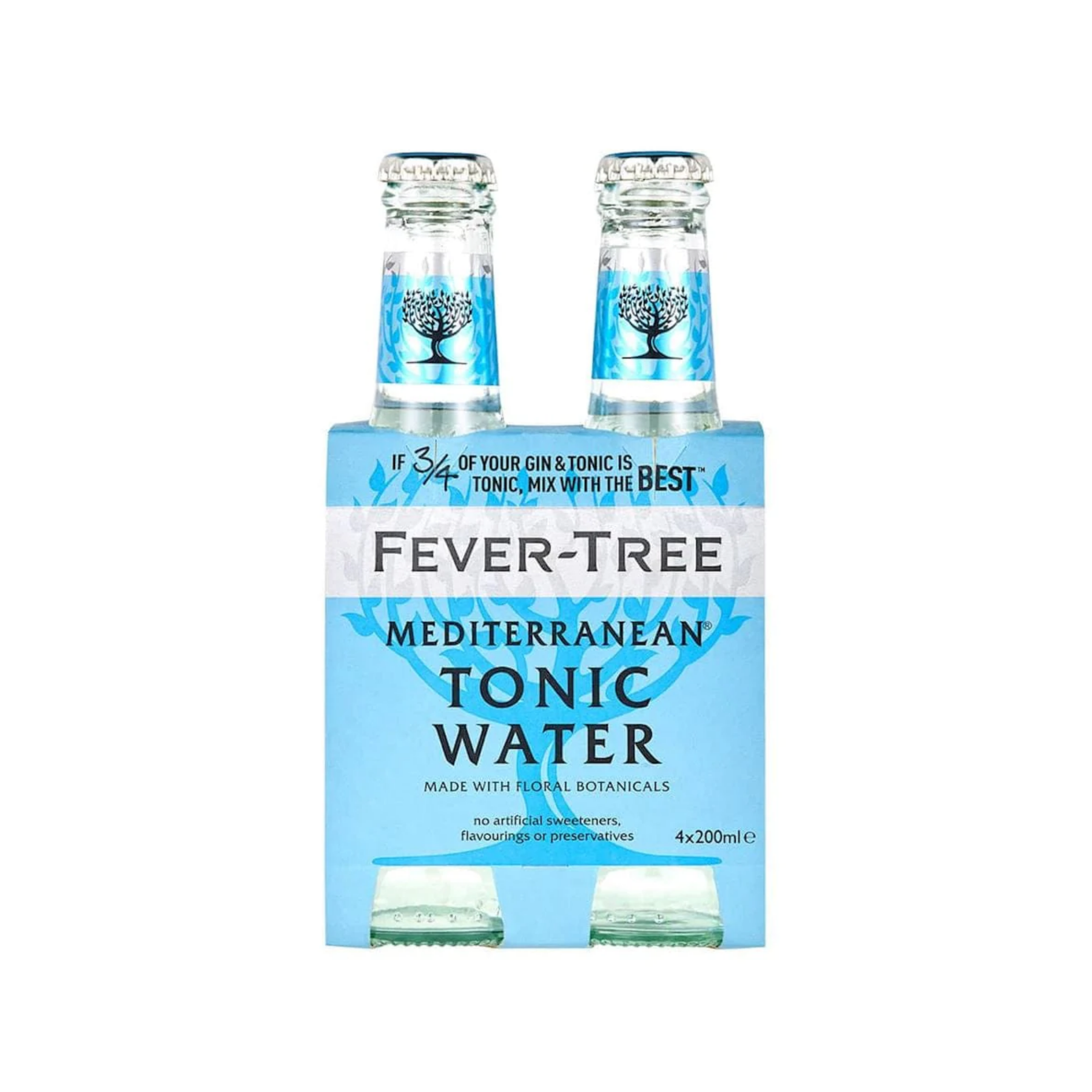 Fever-Tree Tonic Water, Mediterranean, Lemon Thyme & Rosemary