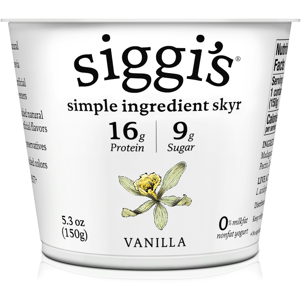 Siggi's Vanilla Skyr Icelandic Style Strained Nonfat Yogurt