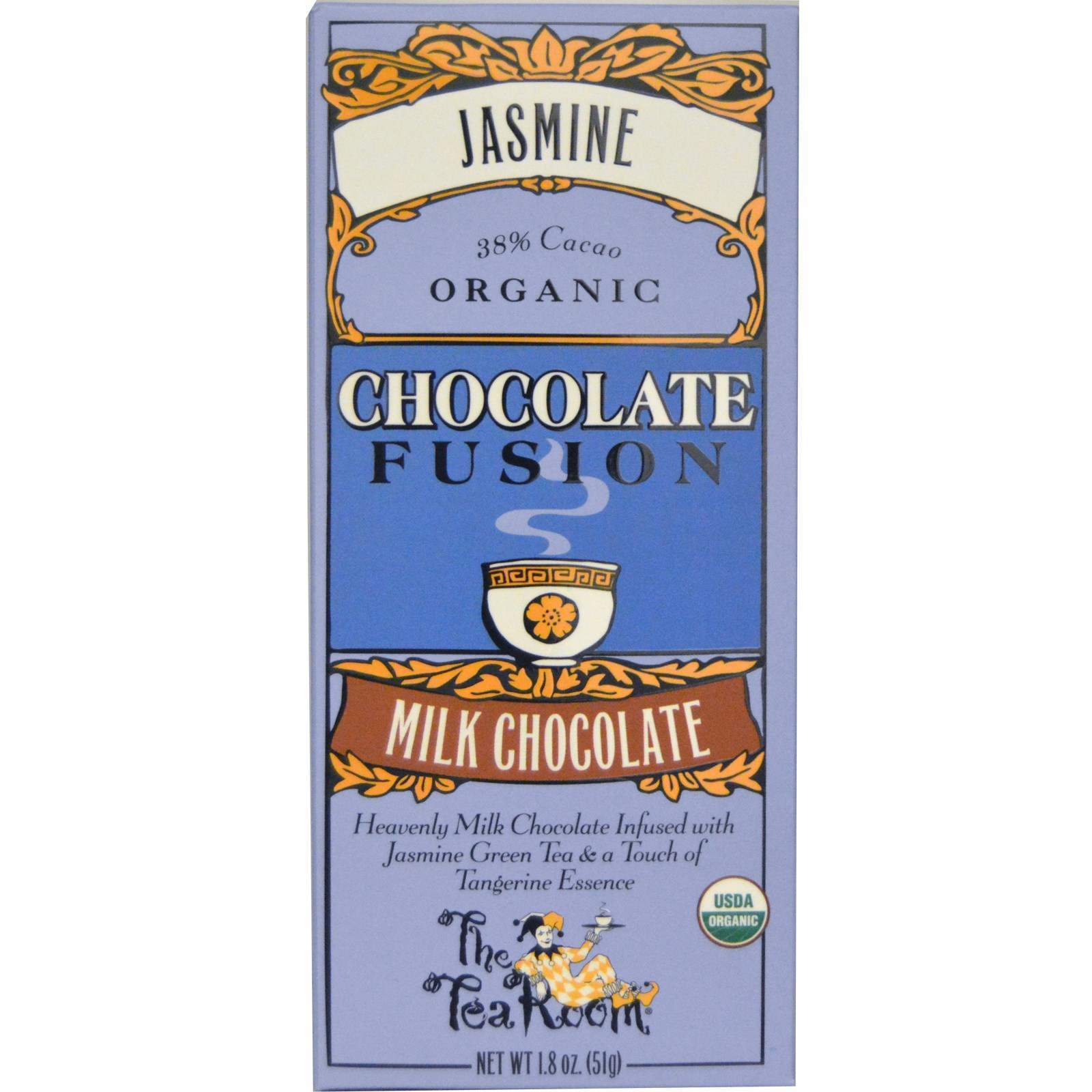 The Tea Room Jasmine Milk Chocolate - 1.8 Oz