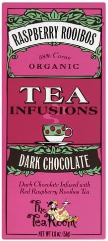 The Tea Room Raspberry Rooibos Dark Chocolate - 1.8 Oz