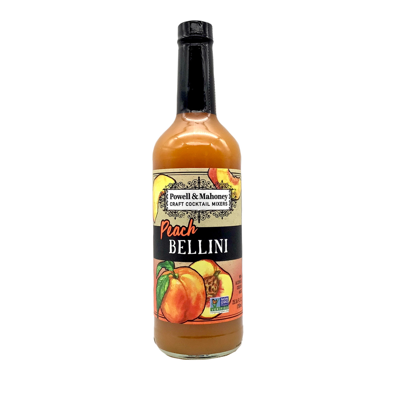 Powell & Mahoney Cocktail Mixer Peach Bellini, 750 Ml