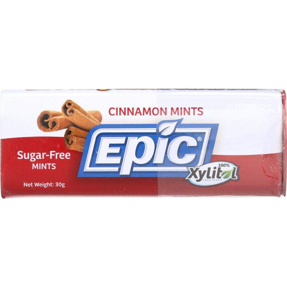 Epic Dental Mints Cinnamon Xylitol Tin - 60 Ea