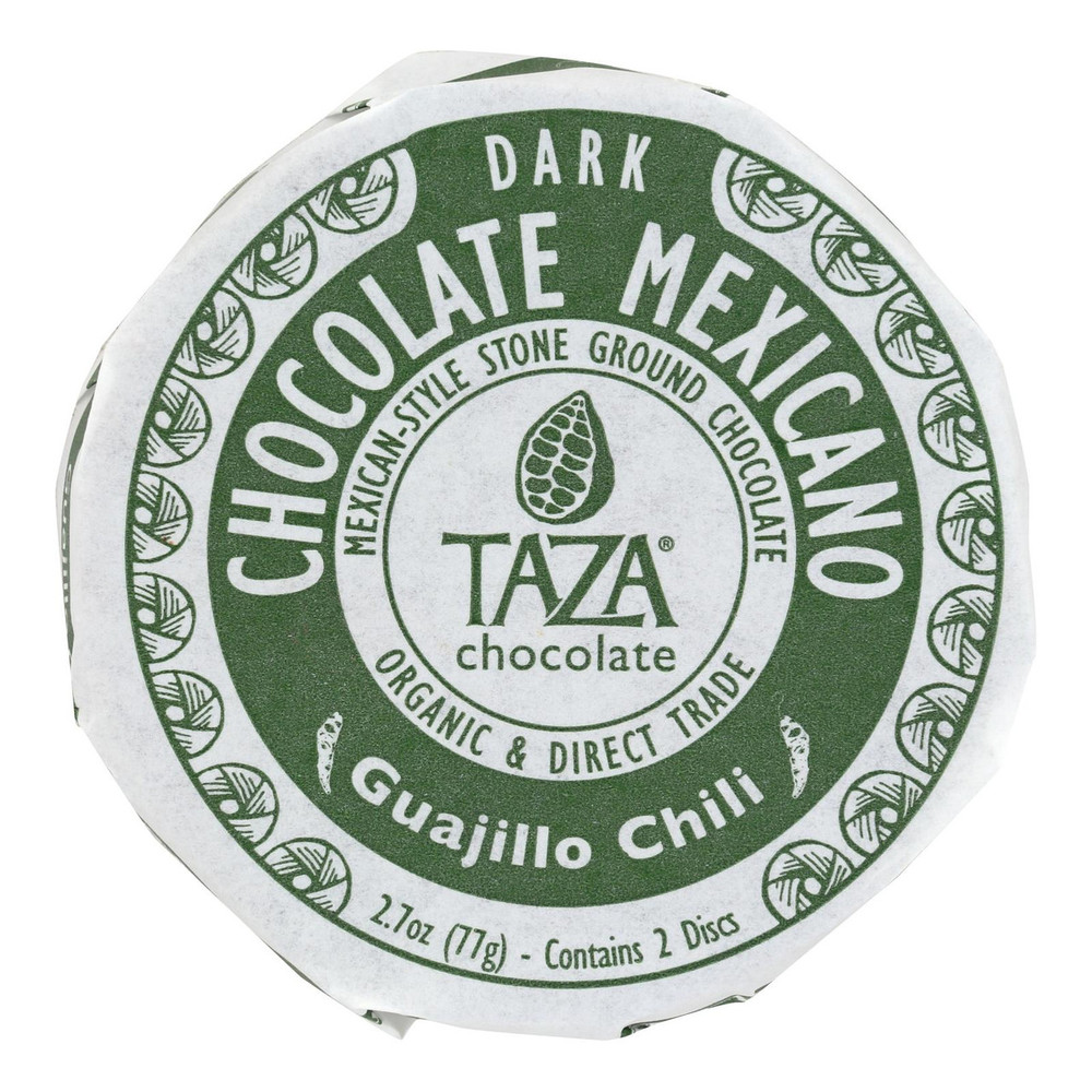 Taza Chocolate Dark Mexicano 50% Guajillo Chili Organic