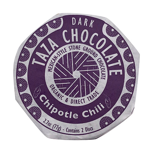 Taza Chocolate Mexicano Dark Chipotle Chili 2.7 Oz