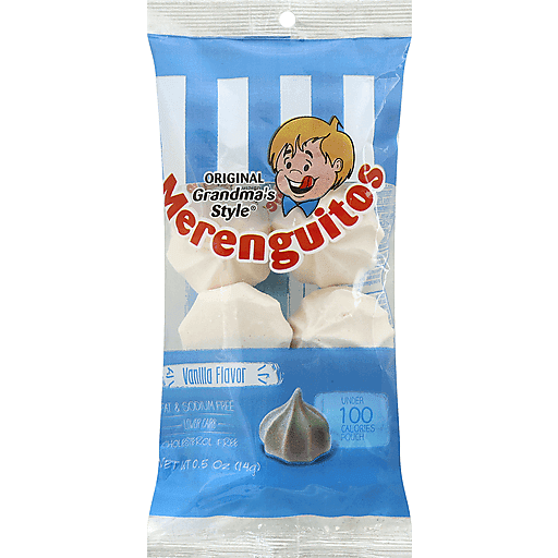 Original Grandmas Style Merenguitos, Vanilla Flavor