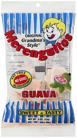 Original Grandmas Style Sweet & Tasty, Guava Merenguitos - 0.5 Oz